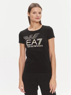 Zdjęcie produktu EA7 Emporio Armani T-Shirt 3DTT30 TJFKZ 1200 Czarny Slim Fit