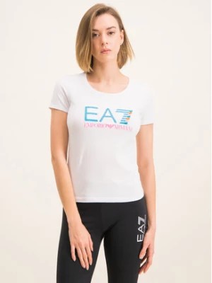 Zdjęcie produktu EA7 Emporio Armani T-Shirt 3HTT31 TJ12Z 1100 Biały Slim Fit