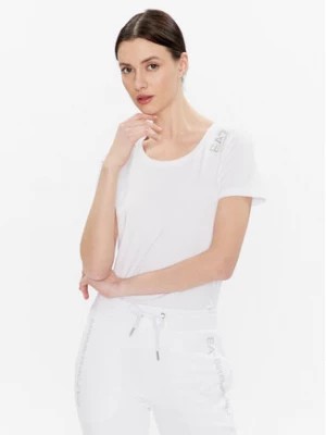 Zdjęcie produktu EA7 Emporio Armani T-Shirt 8NTT50 TJFKZ 1100 Biały Regular Fit