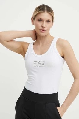 Zdjęcie produktu EA7 Emporio Armani top damski kolor biały