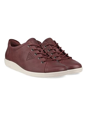Zdjęcie produktu Ecco Skórzane sneakersy w kolorze brązowym rozmiar: 37