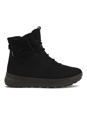 Zdjęcie produktu Ecco Skórzane sneakersy w kolorze czarnym rozmiar: 37