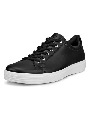Zdjęcie produktu Ecco Skórzane sneakersy w kolorze czarnym rozmiar: 40