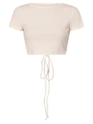 Zdjęcie produktu EDITED Koszulka damska - River Kobiety Dżersej biały jednolity,
