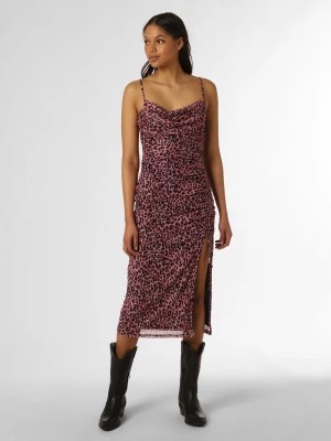 Zdjęcie produktu EDITED Sukienka damska Kobiety Sztuczne włókno wyrazisty róż|czarny|wielokolorowy wzorzysty,