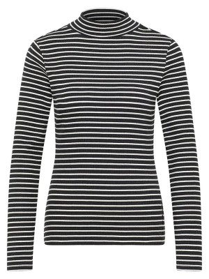 Zdjęcie produktu ELBSAND Koszulka "Siväa" w kolorze czarnym rozmiar: S