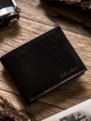 Zdjęcie produktu Elegancki portfel męski z dużą sekcją na dokumenty — Rovicky