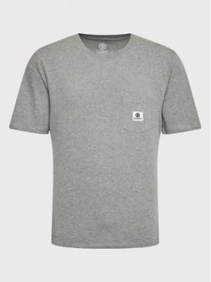 Zdjęcie produktu Element T-Shirt Basic Pocket Label ELYKT00116 Szary Regular Fit
