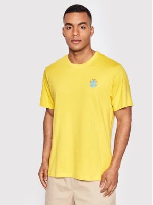 Zdjęcie produktu Element T-Shirt Kass C1SSL8 Żółty Regular Fit