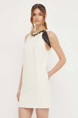 Zdjęcie produktu Elisabetta Franchi sukienka kolor beżowy mini prosta AB57341E2