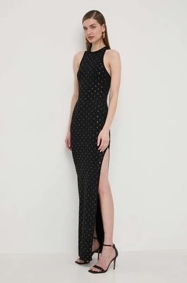 Zdjęcie produktu Elisabetta Franchi sukienka kolor czarny maxi dopasowana AM40B42E2