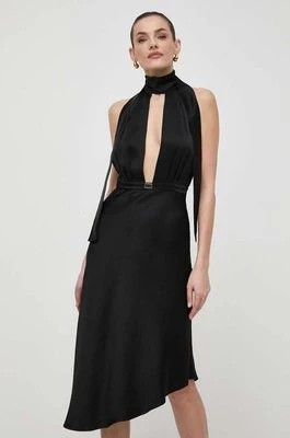 Zdjęcie produktu Elisabetta Franchi sukienka kolor czarny mini rozkloszowana AB58042E2