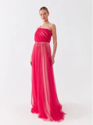 Zdjęcie produktu Elisabetta Franchi Sukienka wieczorowa AB-463-32E2-V780 Różowy Regular Fit
