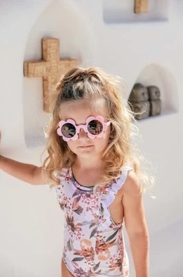 Zdjęcie produktu Elle Porte okulary przeciwsłoneczne dziecięce Bellis kolor różowy