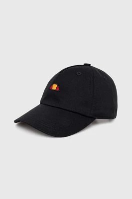 Zdjęcie produktu Ellesse czapka z daszkiem bawełniana Marlini Cap kolor czarny z aplikacją SAVA3204