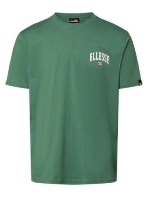 Zdjęcie produktu ellesse Koszulka męska - Harvardo Mężczyźni Bawełna zielony jednolity,