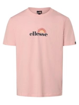 Zdjęcie produktu ellesse Koszulka męska - Trea Mężczyźni Bawełna różowy nadruk,