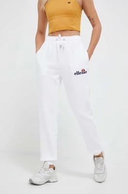 Zdjęcie produktu Ellesse Spodnie damskie kolor biały gładkie SGK13459-011