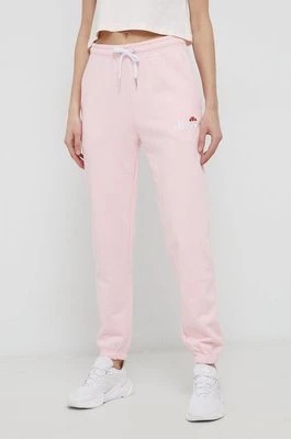 Zdjęcie produktu Ellesse Spodnie damskie kolor różowy gładkie SGK13459-011