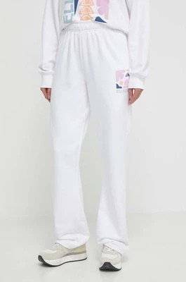 Zdjęcie produktu Ellesse spodnie dresowe Sylvana Jog Pant kolor biały z nadrukiem SGV20248
