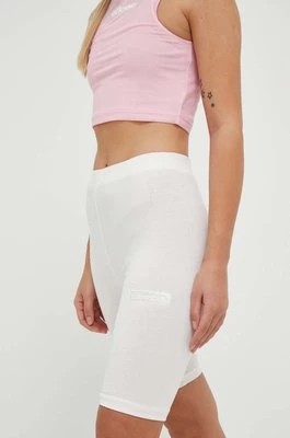 Zdjęcie produktu Ellesse szorty damskie kolor beżowy gładkie medium waist