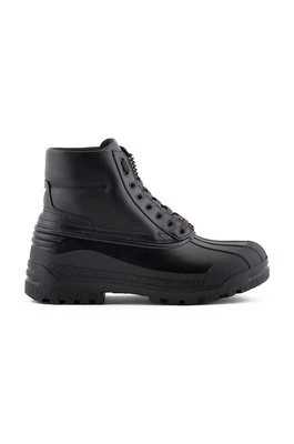 Zdjęcie produktu Emporio Armani buty wysokie męskie kolor czarny X4M391 XF741 00002