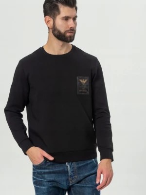 Zdjęcie produktu EMPORIO ARMANI Czarna męska bluza z logo