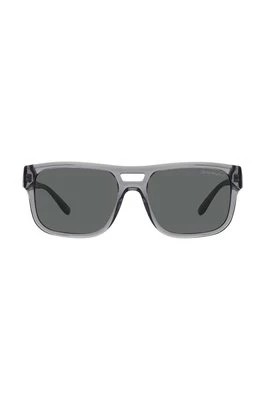 Zdjęcie produktu Emporio Armani okulary przeciwsłoneczne męskie kolor szary
