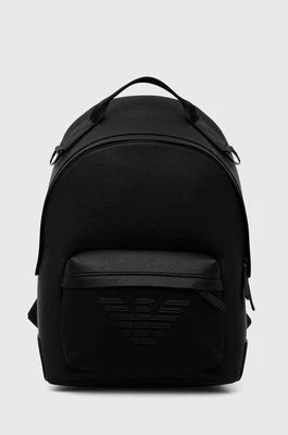 Zdjęcie produktu Emporio Armani plecak męski kolor czarny duży gładki Y4O362 Y216J