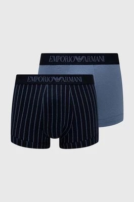 Zdjęcie produktu Emporio Armani Underwear bokserki 2-pack męskie kolor niebieski