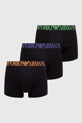 Zdjęcie produktu Emporio Armani Underwear bokserki 3-pack męskie kolor czarny