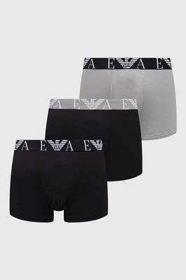 Zdjęcie produktu Emporio Armani Underwear bokserki 3-pack męskie kolor szary