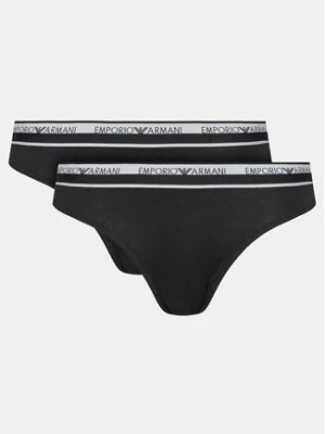 Zdjęcie produktu Emporio Armani Underwear Komplet 2 par fig brazylijskich 163334 4R227 00020 Czarny