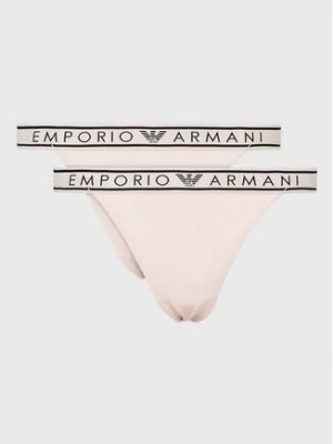 Zdjęcie produktu Emporio Armani Underwear Komplet 2 par stringów 164522 2F221 00470 Beżowy