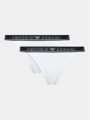 Zdjęcie produktu Emporio Armani Underwear Komplet 2 par stringów 164522 3F227 00010 Biały