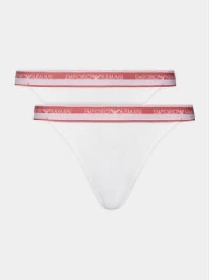 Zdjęcie produktu Emporio Armani Underwear Komplet 2 par stringów 164522 4R227 00010 Biały