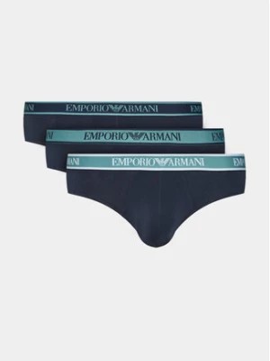 Zdjęcie produktu Emporio Armani Underwear Komplet 3 par slipów 111734 3F717 64135 Granatowy
