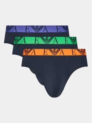 Zdjęcie produktu Emporio Armani Underwear Komplet 3 par slipów 111734 4R715 70435 Granatowy
