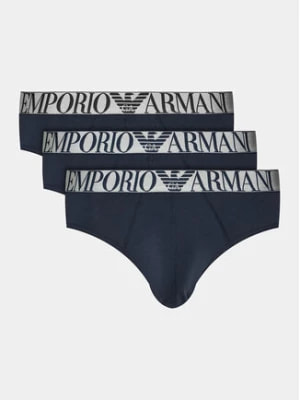 Zdjęcie produktu Emporio Armani Underwear Komplet 3 par slipów 111734 4R726 40035 Granatowy