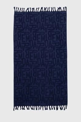 Zdjęcie produktu Emporio Armani Underwear ręcznik plażowy kolor granatowy 231762 4R452
