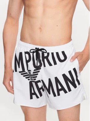 Zdjęcie produktu Emporio Armani Underwear Szorty kąpielowe 211740 3R424 93410 Biały Regular Fit