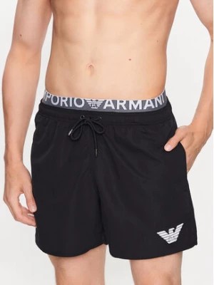 Zdjęcie produktu Emporio Armani Underwear Szorty kąpielowe 211740 3R432 00020 Czarny Regular Fit
