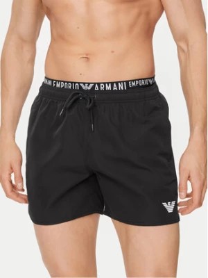 Zdjęcie produktu Emporio Armani Underwear Szorty kąpielowe 211740 4R432 00020 Czarny Regular Fit
