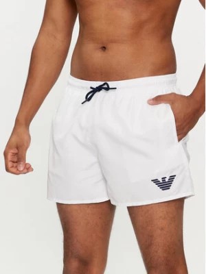 Zdjęcie produktu Emporio Armani Underwear Szorty kąpielowe 211752 4R438 00010 Biały Regular Fit
