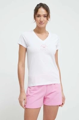 Zdjęcie produktu Emporio Armani Underwear t-shirt bawełniany lounge kolor biały