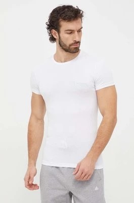 Zdjęcie produktu Emporio Armani Underwear t-shirt lounge 2-pack kolor biały z nadrukiem