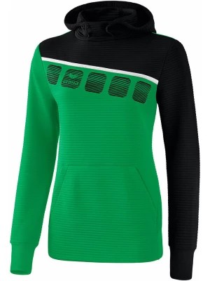 Zdjęcie produktu erima Bluza "5-C" w kolorze zielono-czarnym rozmiar: 46