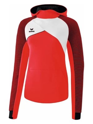Zdjęcie produktu erima Bluza "Premium One 2.0" w kolorze biało-czarno-czerwonym rozmiar: 38