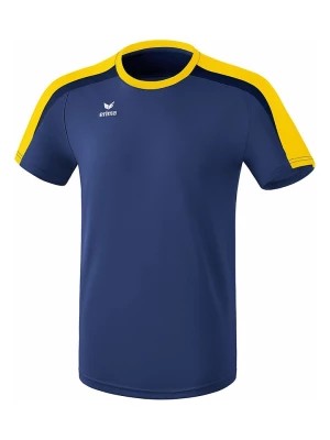 Zdjęcie produktu erima Koszulka sportowa "Liga 2.0" w kolorze granatowo-żółtym rozmiar: XXL