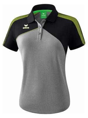 Zdjęcie produktu erima Sportowa koszulka polo "Premium One 2.0" w kolorze szaro-czarnym rozmiar: 36